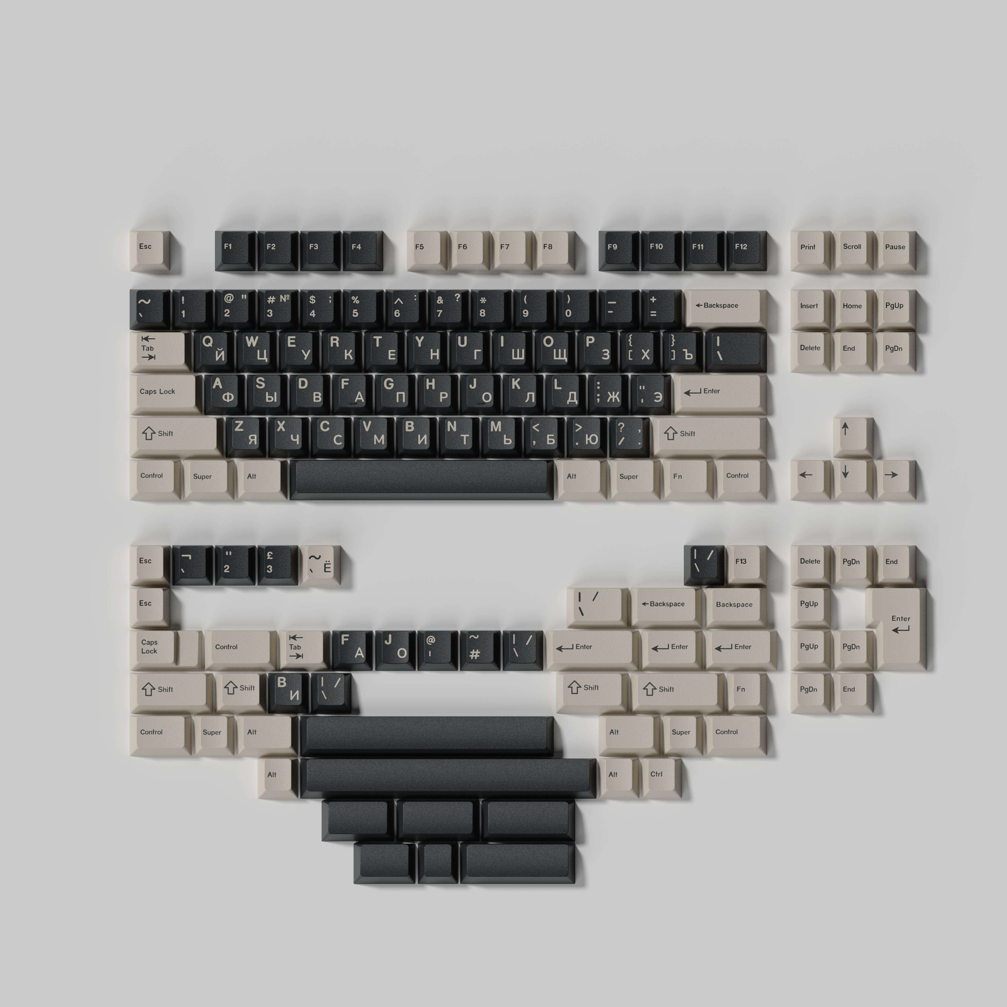 【新品】SWG Beige Rubber Base Preorder] SWG Rubber – Bowl Keyboards