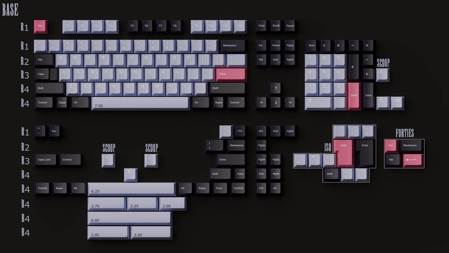 Instock Keycaps – Bowl Keyboards
