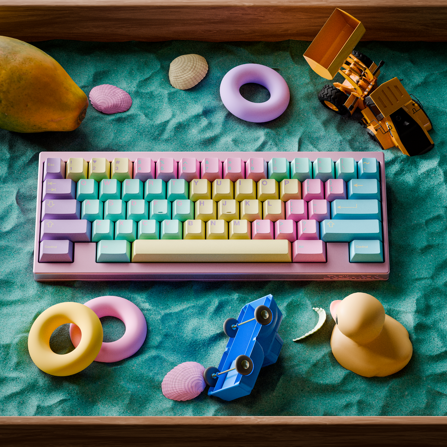 [GB] GMK Divina Papaya