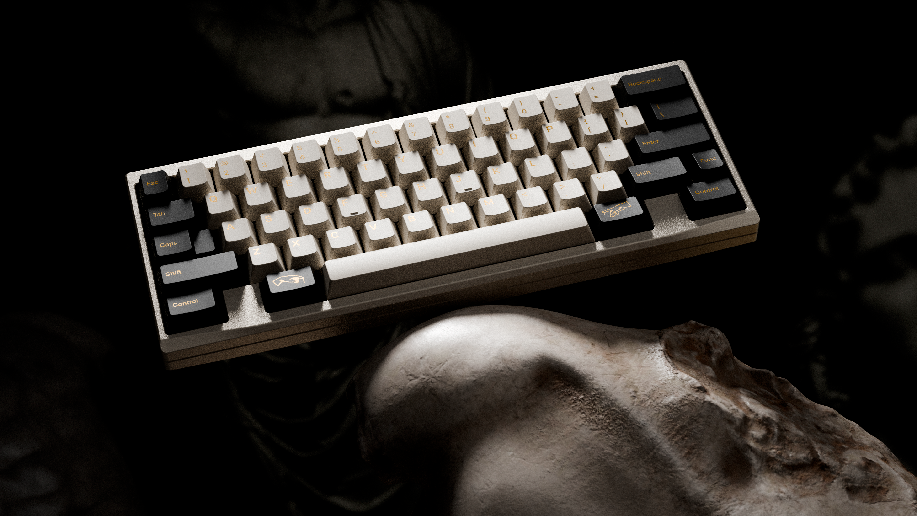 KAP MIDAS Black Alphas+Black Modsセット KAP Midas Keycaps – Bowl Keyboards