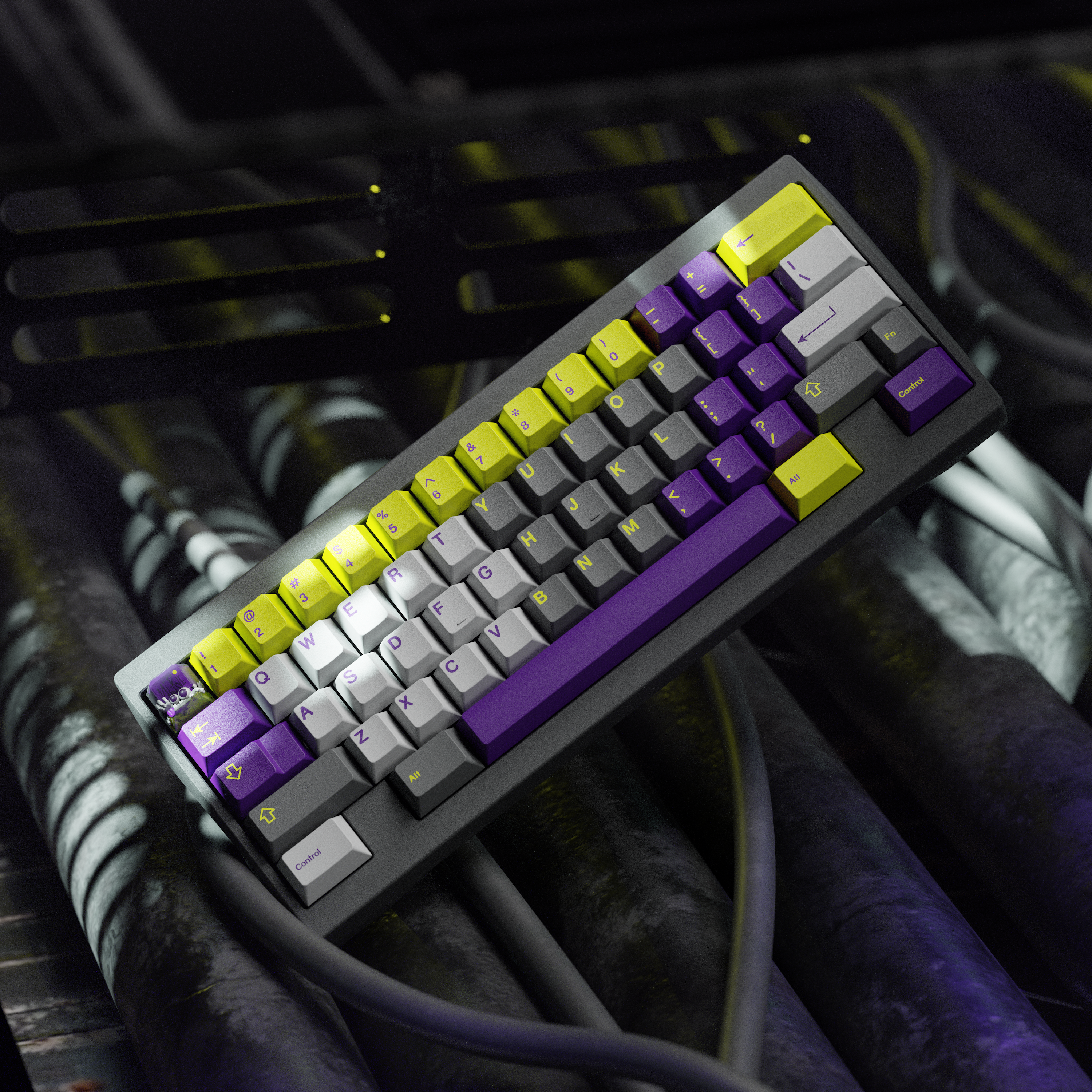 GMK Nervewrecker 自作キーボード　キーキャップ GMK Nervewrecker Landing Page – Bowl Keyboards