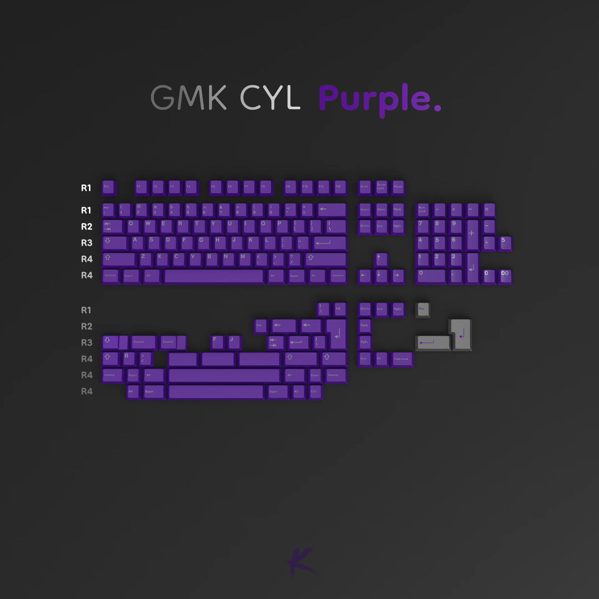 [GB] GMK Purple