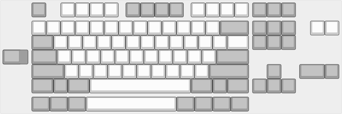 Deacon F12 TKL layout